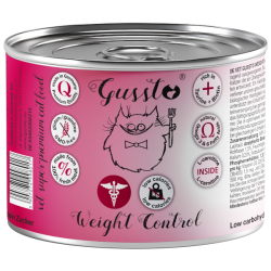 GUSSTO VET WEIGHT CONTROL DIETA DLA KOTA 200g